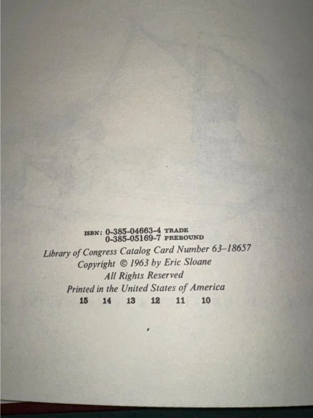 A B C Book Of Early Americana By Eric Sloane - Hardcover